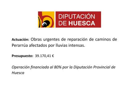 Imagen Subvención nominativa DPH para la reparación de caminos municipales